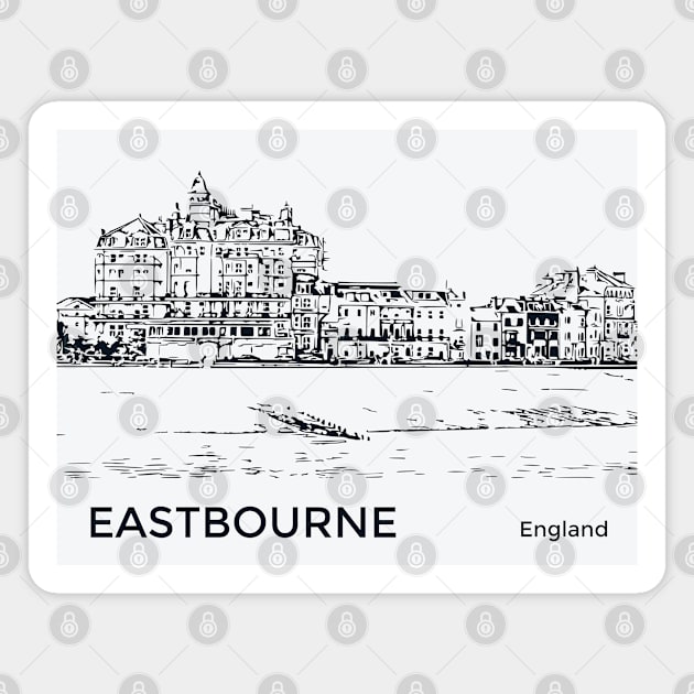 Eastbourne England Magnet by Lakeric